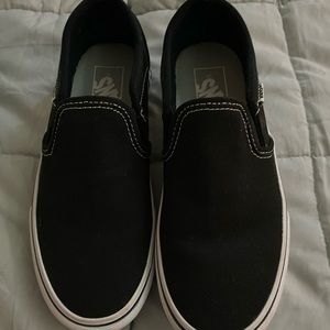 Platform Black Vans